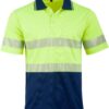 Unisex CoolDry D/N S/S Hi-vis Polo - Image 4