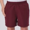 aiw kids sport shorts maroon