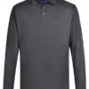 aiw men's lucky bamboo polo grey