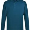 aiw men's lucky bamboo polo ocean blue