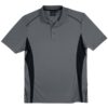 aiw mens pursuit polo ash black