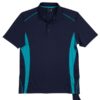 aiw mens pursuit polo navy aqua