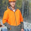 aiw unisex hi-vis puffer jacket