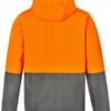 aiw unisex hi-vis puffer jacket orange