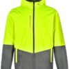aiw unisex hi-vis puffer jacket yellow