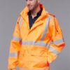 aiw vicrail unisex safety jacket model