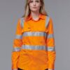 aiw vicrail unisex safety shirt model