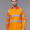 aiw vicrail unisex safety shirt model