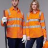 aiw vicrail unisex safety shirt models