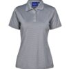 aiw womens bamboo polo cool grey