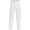 dnc cotton drill cargo work pants white