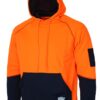 DNC Hi-Vis Softshell Hoodie - Orange