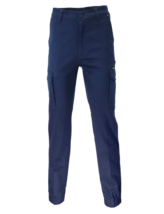 DNC Slimflex Cuffed Cargo Pants - One Stop Workwear, Braybrook | Hi Vis ...