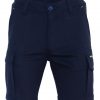 dnc slimflex shorts navy