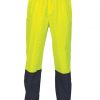 DNC two tone rain pants yellow