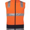 jbs day and night softshell vest orange