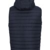 Jb's hooded puffer vest navy
