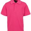 jbs kids polo hot pink