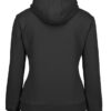 jb's ladies fleece hoodie black