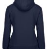 jb's ladies fleece hoodie navy