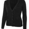 JB's Ladies Knitted Cardigan Black