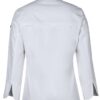 JB's Ladies L/S Snap Button Chef Jacket - White