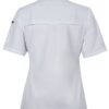 JB's Ladies S/S Snap Button Chef Jacket - White