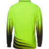 jbs long sleeve rippa polo lime