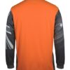 jbs long sleeve southern cross polo orange