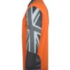 jbs long sleeve southern cross polo orange