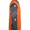 jbs long sleeve southern cross polo orange
