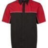 jbs moto shirt black red
