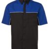 jbs moto shirt black royal blue