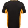 jb's podium contrast polo black gold
