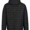 Jb's hooded puffer jacket black