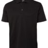 JB's S/S Podium Poly Polo - Black