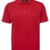 JB's S/S Podium Poly Polo - Red