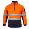 NCC D/N Half Zip Jumper - Orange
