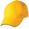 sandwich peak cap gold black