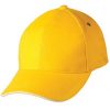 sandwich peak cap gold white