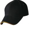 sandwich peak cap navy gold
