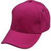 sandwich peak cap pink white