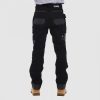 tradie cargo pants black