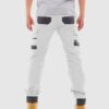 tradie cargo pants white